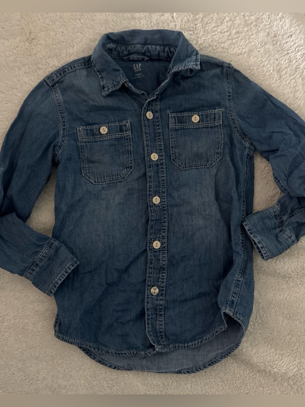 GAP Denim Button-Up Shirt